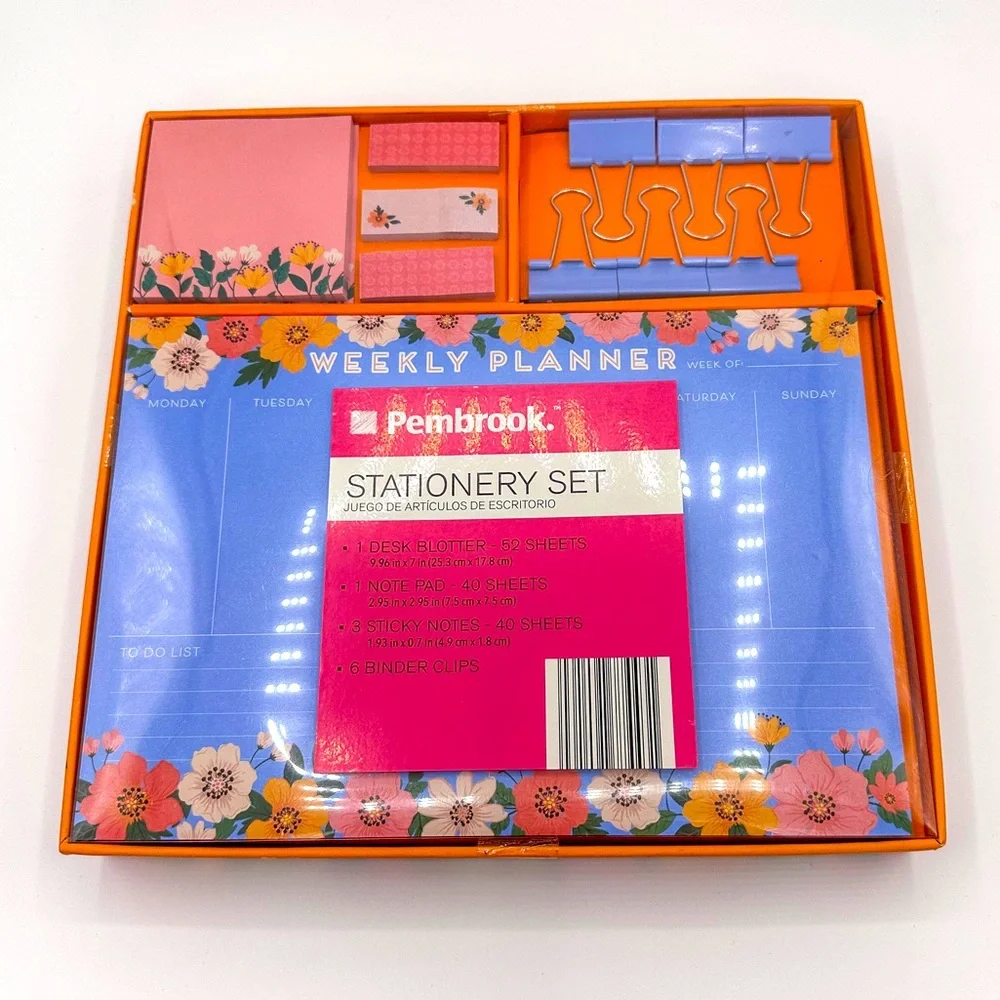 Pembrook Floral Stationery Set